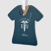 Aangepaste medische scrub boven verpleegkundig Afs Ornament (voorkant)