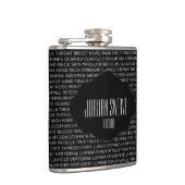 Aangepaste medische terminologie heupfles (Rechts)