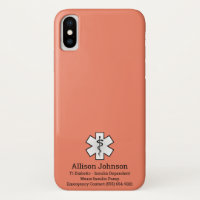 Aangepaste medische waarschuwing Telefoon