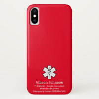 Aangepaste medische waarschuwing Telefoon