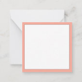 Aangepaste meisjes reis in voortgang Gradiënt Grap Notitiekaartje (Achterkant)