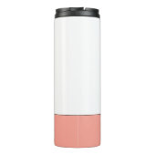 Aangepaste meisjes reis in voortgang Gradiënt Grap Thermosbeker (Achterkant)