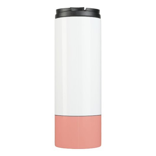 Aangepaste meisjes reis in voortgang Gradiënt Grap Thermosbeker (Achterkant)