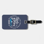 Aangepaste Meisjes Trip Groep Matching Beach Vakan Bagagelabel (Voorkant horizontaal)