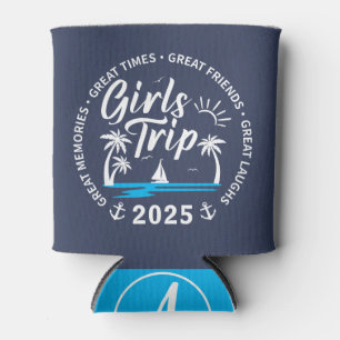 Aangepaste Meisjes Trip Groep Matching Beach Vakan Blikjeskoeler