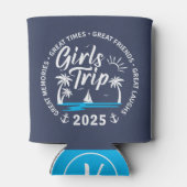 Aangepaste Meisjes Trip Groep Matching Beach Vakan Blikjeskoeler (Achterkant)