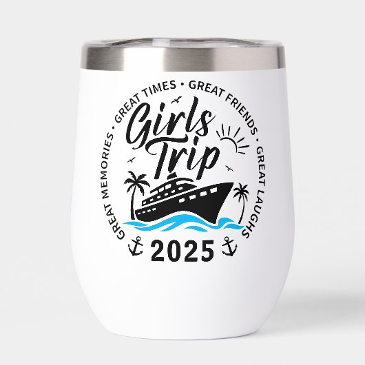 Aangepaste Meisjes Trip Groep Matching Cruise Vaka (Achterkant)