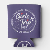 Aangepaste Meisjes Trip Groep Matching Vakantie Blikjeskoeler (Achterkant)