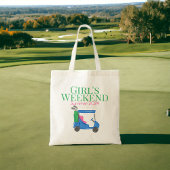 Aangepaste Meisjes Weekend Bachelorette Golf Tote Bag