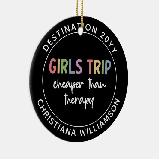 Aangepaste meisjes worden goedkoper dan Therapy Gi Keramisch Ornament (Rechts)