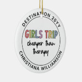 Aangepaste meisjes worden goedkoper dan Therapy Gi Keramisch Ornament (Rechts)