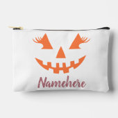 Aangepaste Meisjesachtige Jack O Lantern Pompoen H Etui (Voorkant)