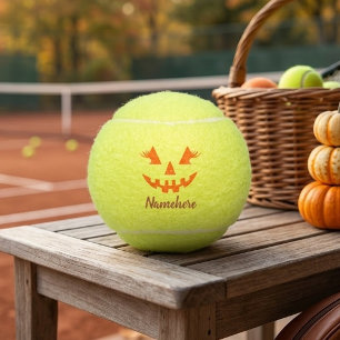 Aangepaste Meisjesachtige Jack O Lantern Pompoen H Tennisballen
