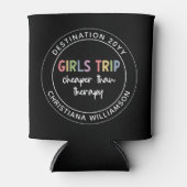 Aangepaste Meisjesreis Goedkoper Dan Therapie Meis Blikjeskoeler (Voorkant)