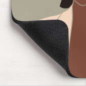 Aangepaste Melanine Koningin Afro-Amerikaans  Muismat (Hoek)