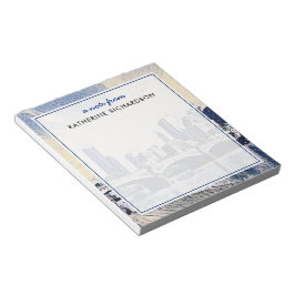 Aangepaste Melbourne Australië Waterverf Art Notitieblok