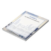 Aangepaste Melbourne Australië Waterverf Art Notitieblok (Linkerzijde)