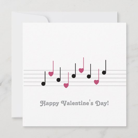 Aangepaste Melodie van Liefde (Fusion) Kaart (Achterkant)