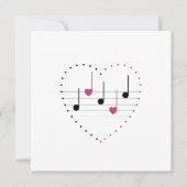 Aangepaste Melodie van Liefde (Fusion) Kaart (Voorkant)
