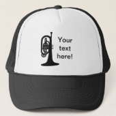 Aangepaste melofoon trucker pet (Voorkant)