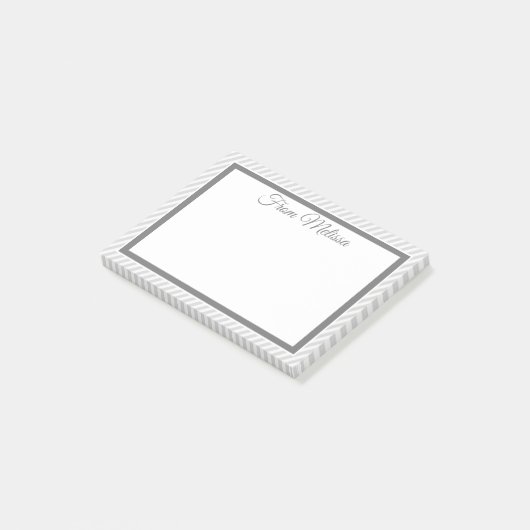 Aangepaste memo post post-it® notes (Schuin)
