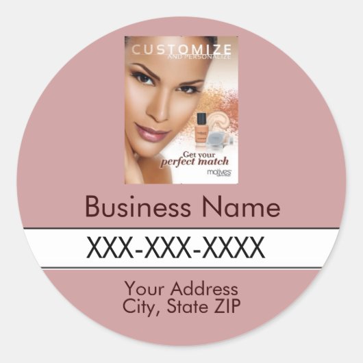 Aangepaste mengfles sticker (Voorkant)