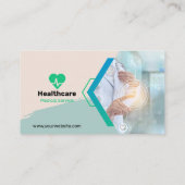Aangepaste merk Creatieve Moderne Medische Dienst Visitekaartje (Achterkant)