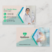 Aangepaste merk Creatieve Moderne Medische Dienst Visitekaartje (Voorkant / Achterkant)