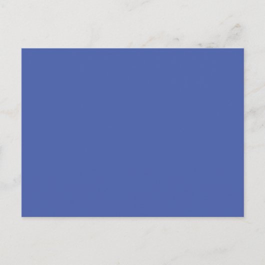 Aangepaste Merk Medium Blauw Afbeelding-Perfect St Briefkaart (Voorkant)