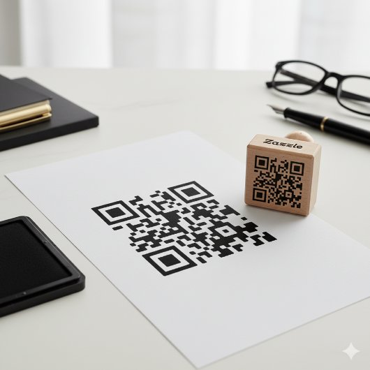 Aangepaste Merk Moderne QR-code Zelfinktstempel Zelfinktende Stempel