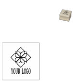 Aangepaste merklogo voor bedrijven rubberstempel (Gestempeld)