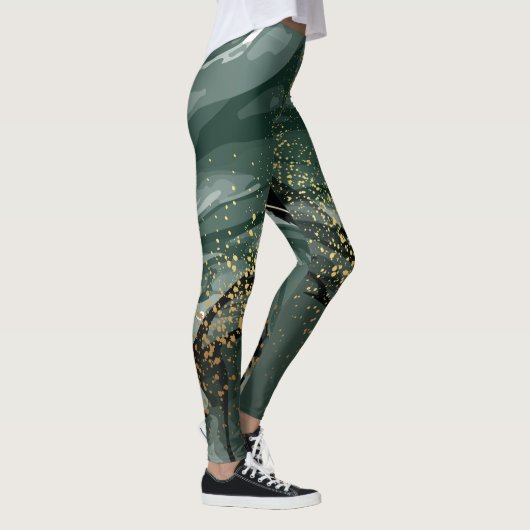 Aangepaste merknaam Domino Time Leggings (Rechts)