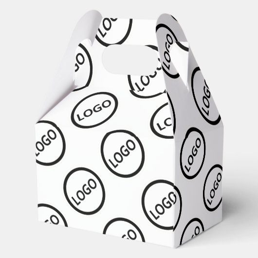 Aangepaste merkverpakking voor Logo Bedankdoosjes (Achterkant)