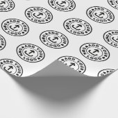 Aangepaste merkverpakking voor Logo Cadeaupapier (Hoek)