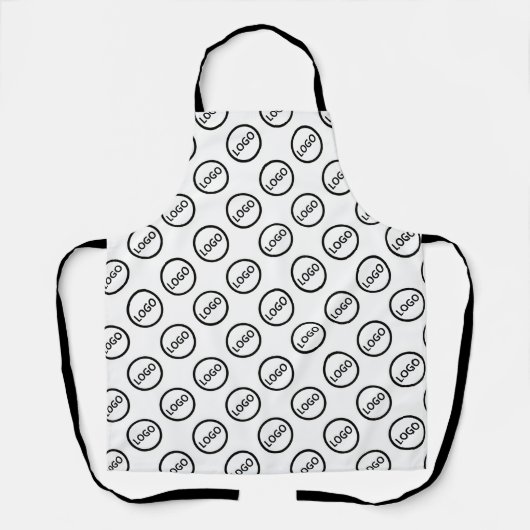 Aangepaste merkverpakking voor Logo Schort (Voorkant)