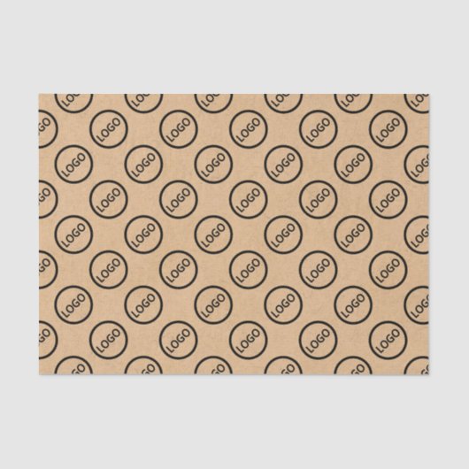Aangepaste merkverpakking voor Logo Tissuepapier (Voorkant)