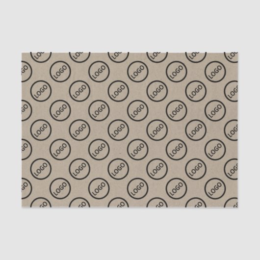 Aangepaste merkverpakking voor Logo Tissuepapier (Voorkant)