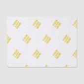 Aangepaste merkverpakking voor Logo Tissuepapier (Voorkant)