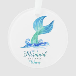 Aangepaste mermaid-versiering ornament