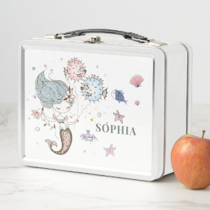 Aangepaste Mermaid Waterverf