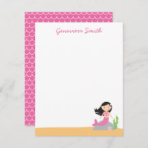 Aangepaste mermaïdeartikelen | Zwarte haarroze