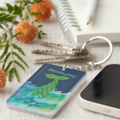 Aangepaste Mermazing Mermaid Sleutelhanger (Voorkant Rechts)