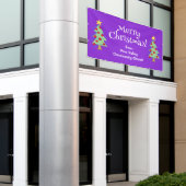 Aangepaste Merry Christmas Church Banner (Buitenkant Gebouw)