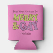 Aangepaste Merry & Gay-koelbox Blikjeskoeler (Achterkant)