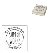 Aangepaste, met de hand geschreven superactieve we rubberstempel (Gestempeld)