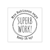 Aangepaste, met de hand geschreven superactieve we rubberstempel (Afrduk)