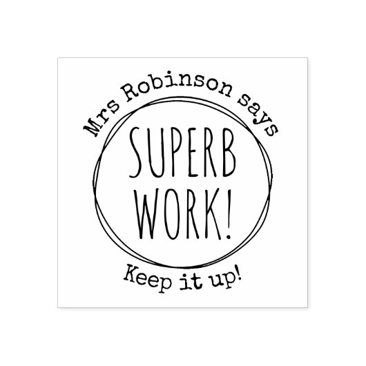 Aangepaste, met de hand geschreven superactieve we rubberstempel (Afrduk)