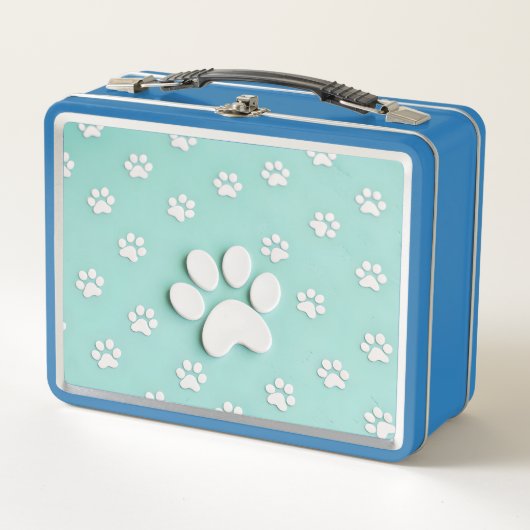 Aangepaste metalen lunchbox met foto (Voorkant)