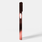 Aangepaste metalen radiale look - koper Case-Mate iPhone case (Achterkant / Rechts)