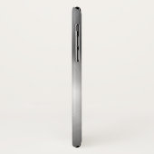 Aangepaste metalen radiale, roestvrije stalen look Case-Mate iPhone case (Achterkant/links)